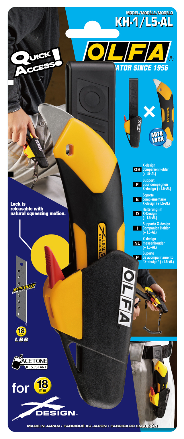 OLFA Cutter Knife holder держатель в комплекте с ножом (OL-KH-1/L5-AL) — фото 14