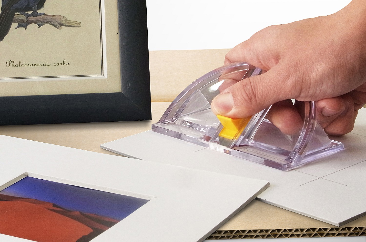 OLFA Mount Cutter, для резки под углом 45°, 20 мм, нож (OL-MC-45/2B) — фото 4