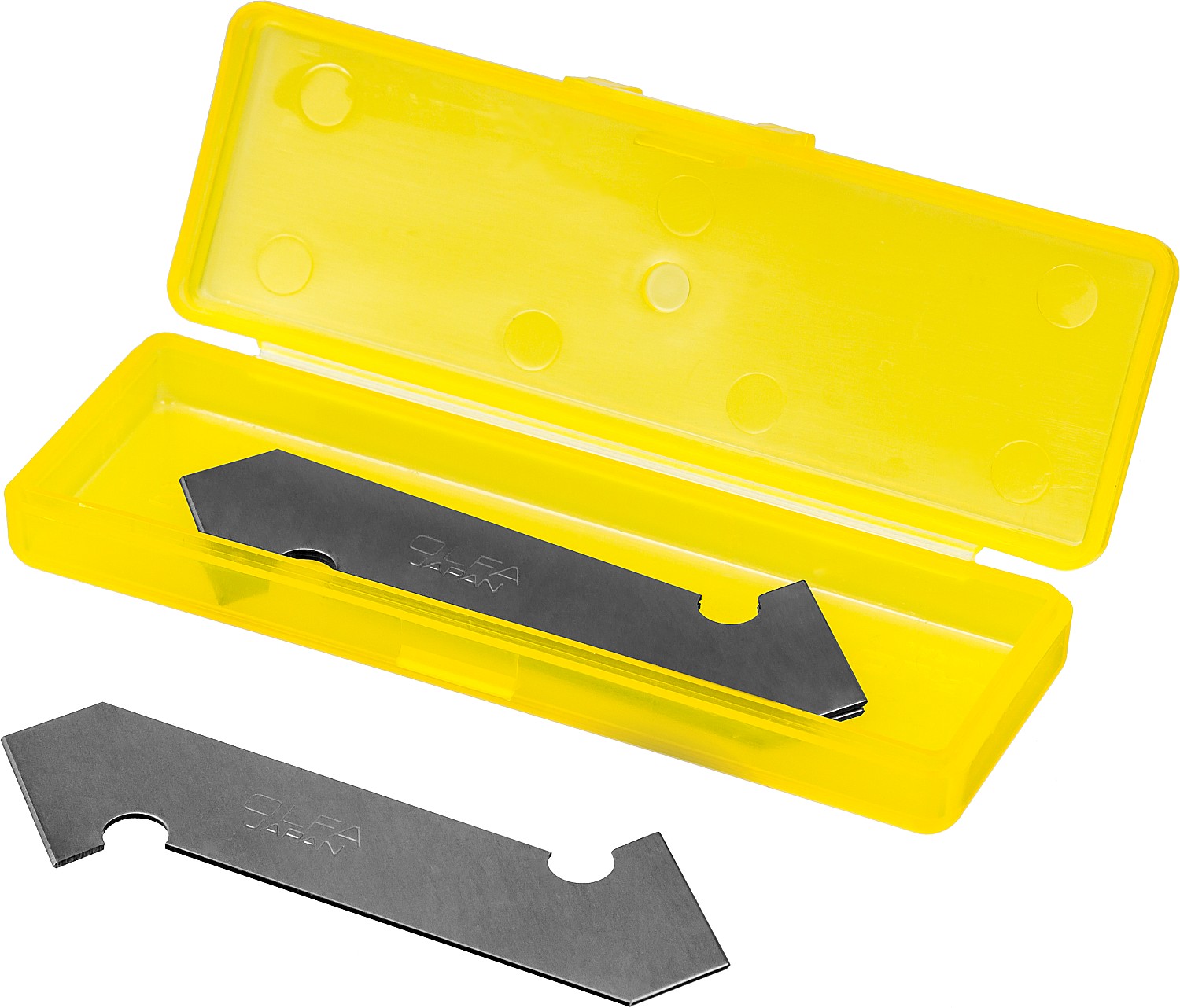 OLFA 13 мм, 3шт, двухсторонние лезвия для резака (OL-PB-800) — фото 2