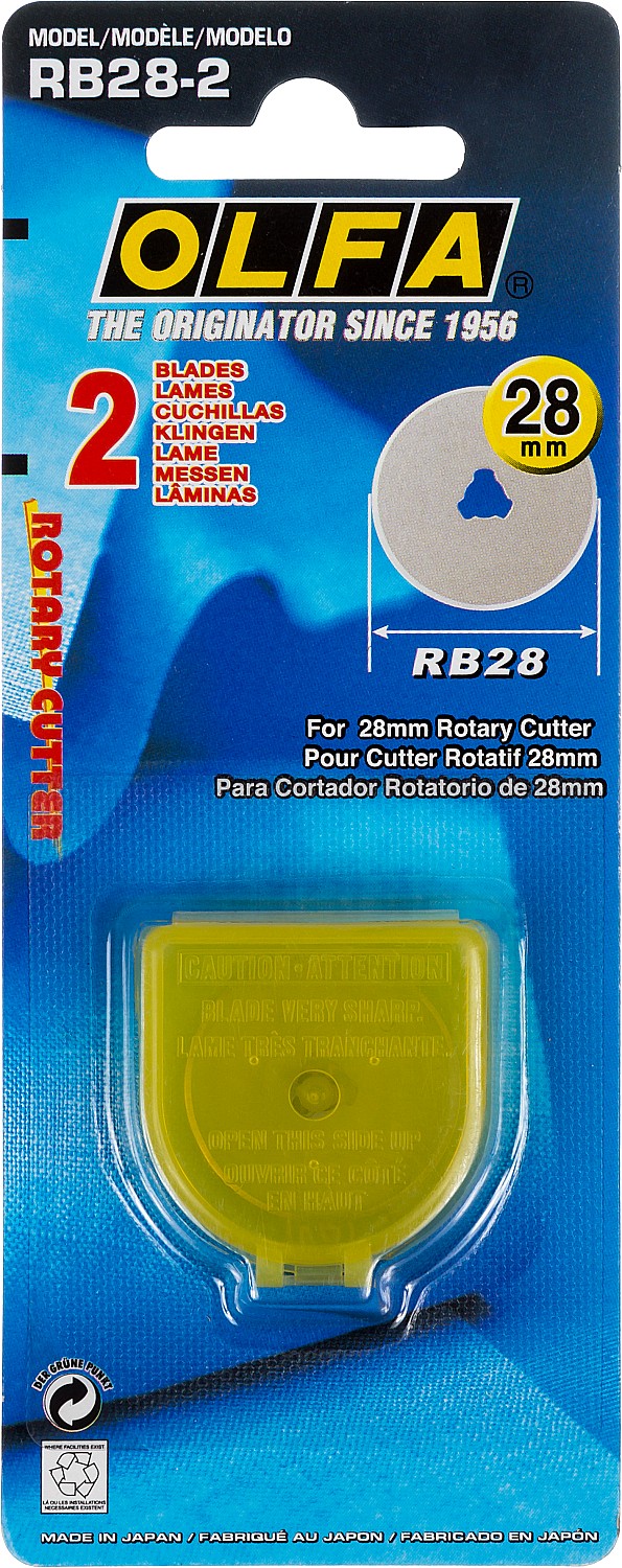 OLFA 28 мм, специальные круговые лезвия (OL-RB28-2) — фото 6