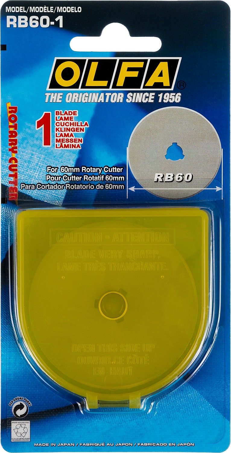 OLFA 60 мм, специальное круговое лезвие (OL-RB60-1) — фото 6