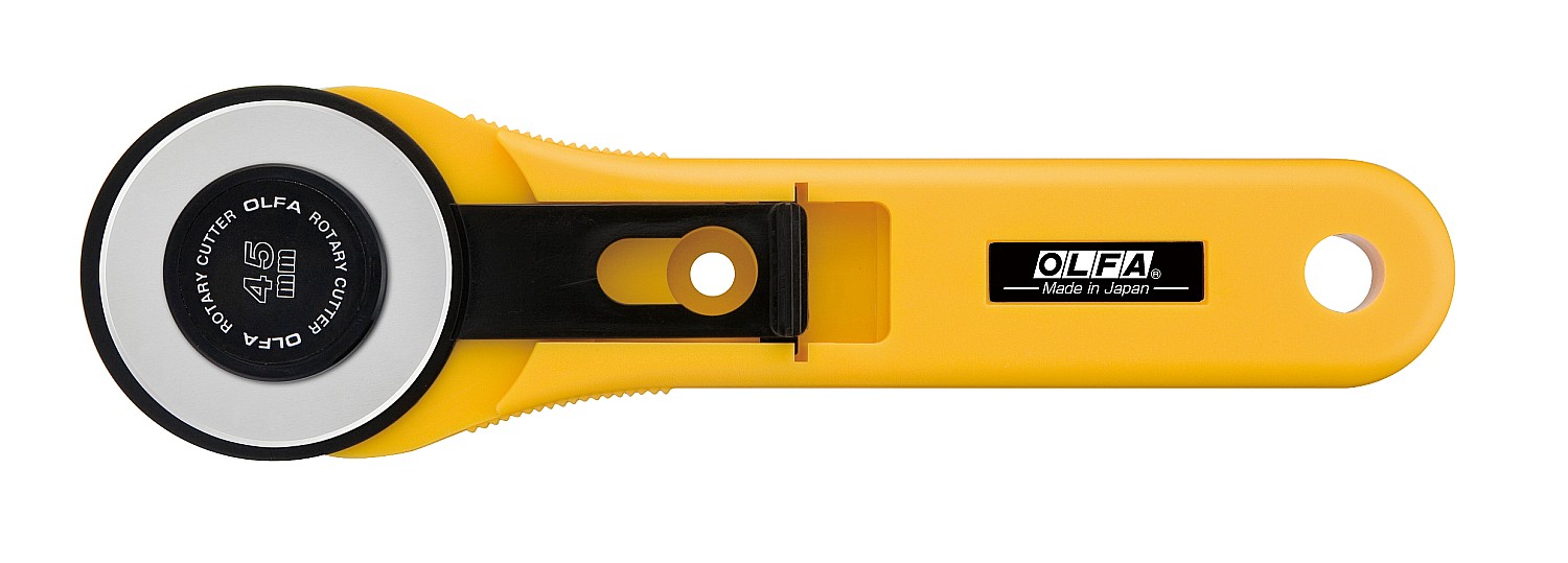OLFA 45 мм, с круговым лезвием, нож (OL-RTY-2/G) — фото 4