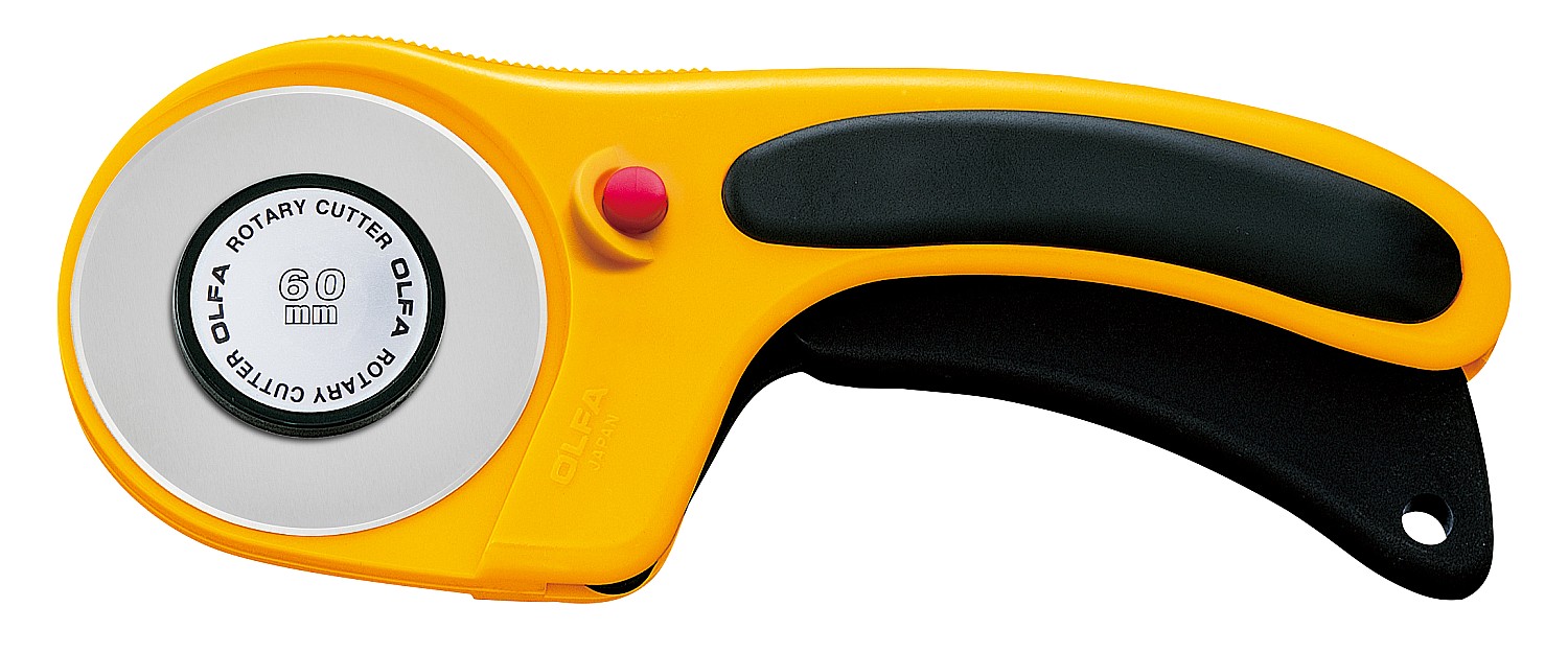 OLFA 60 мм, с круговым лезвием, нож (OL-RTY-3/DX) — фото 3