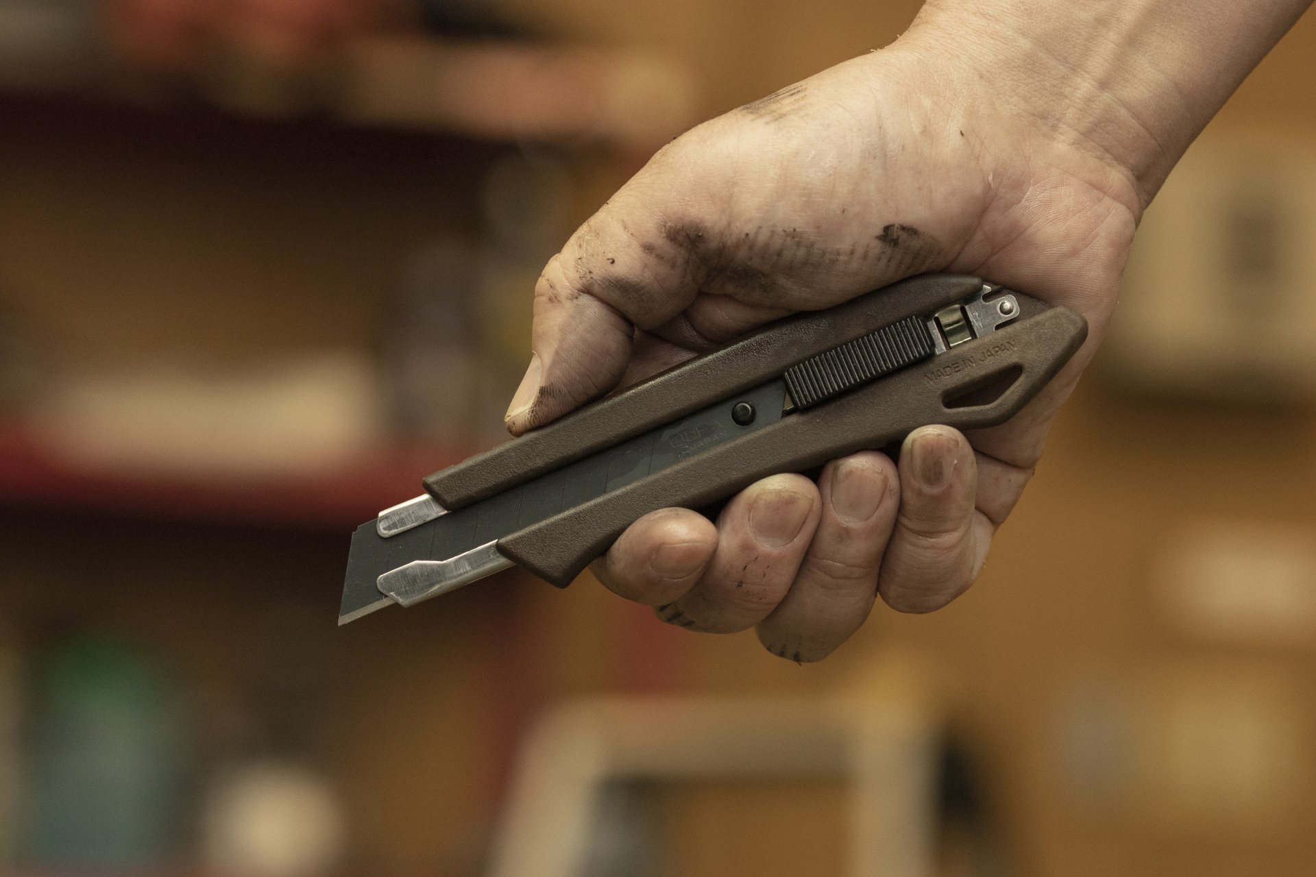 OLFA WOOD-PP Models 18 мм, с сегментированным лезвием, нож (OL-WD-AL) — фото 11