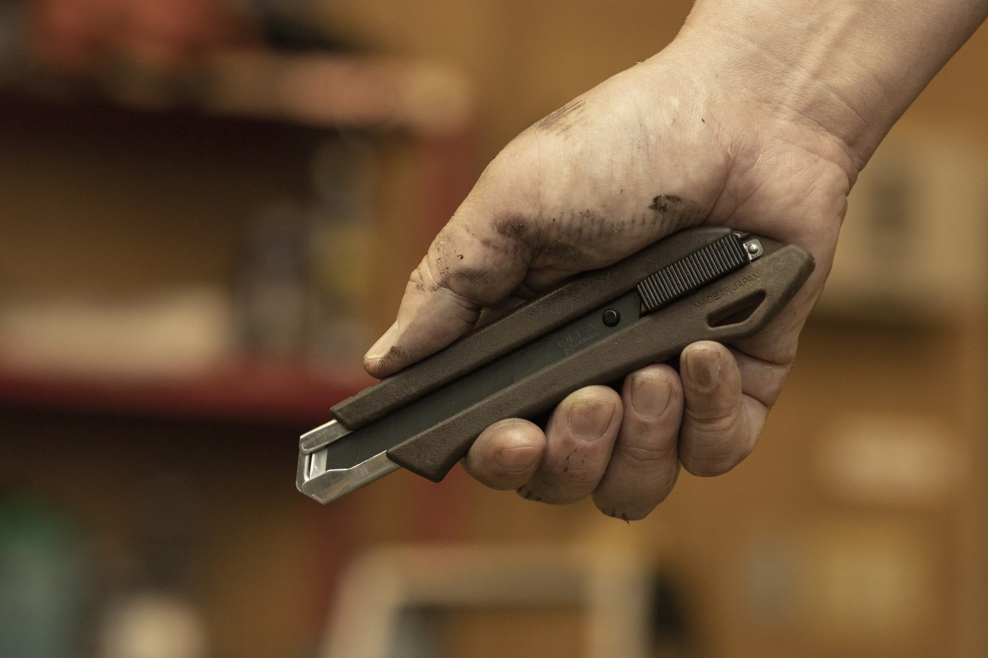 OLFA WOOD-PP Models 18 мм, с сегментированным лезвием, нож (OL-WD-AL) — фото 12