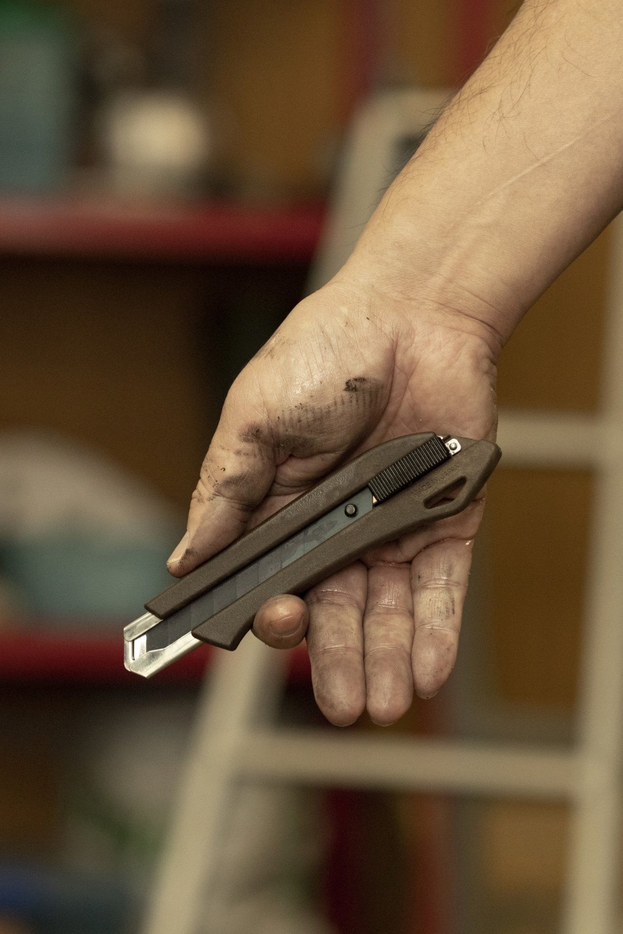 OLFA WOOD-PP Models 18 мм, с сегментированным лезвием, нож (OL-WD-AL) — фото 13