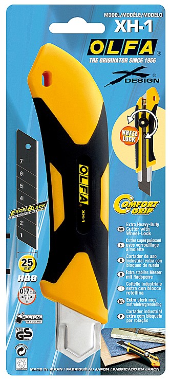 OLFA 25 мм, с сегментированным лезвием, нож (OL-XH-1) — фото 5