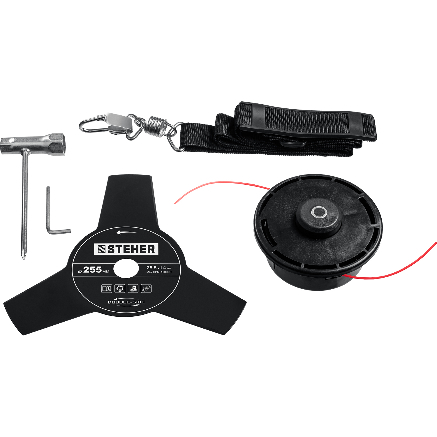 STEHER 1700 Вт, ш/с 42 см, сетевая коса (SEB-42-1700) — фото 11