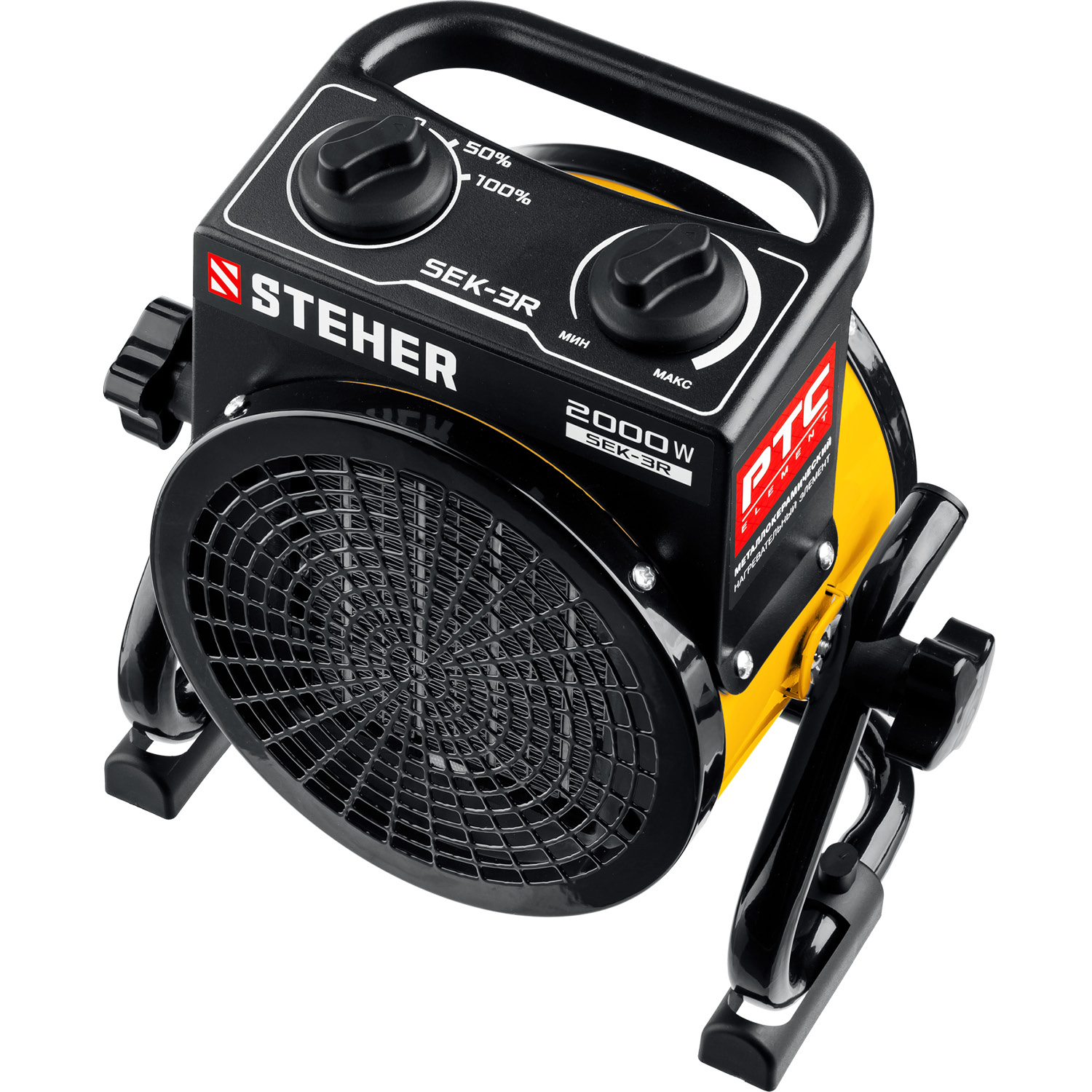 STEHER 2 кВт, электрическая тепловая пушка (SEK-3R) — фото 7