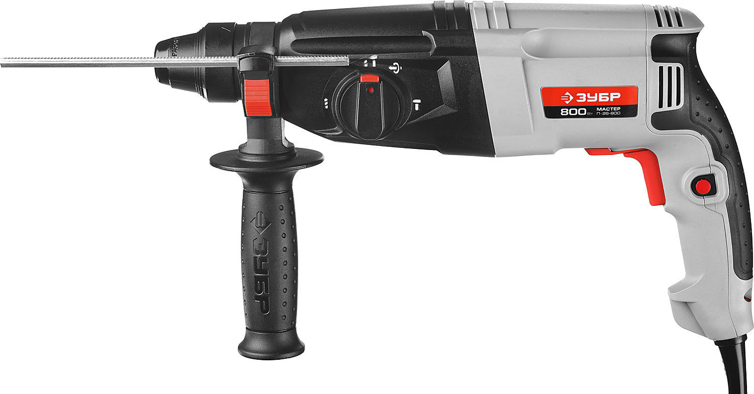 ЗУБР 26 мм, 800 Вт, перфоратор SDS Plus (П-26-800) — фото 3