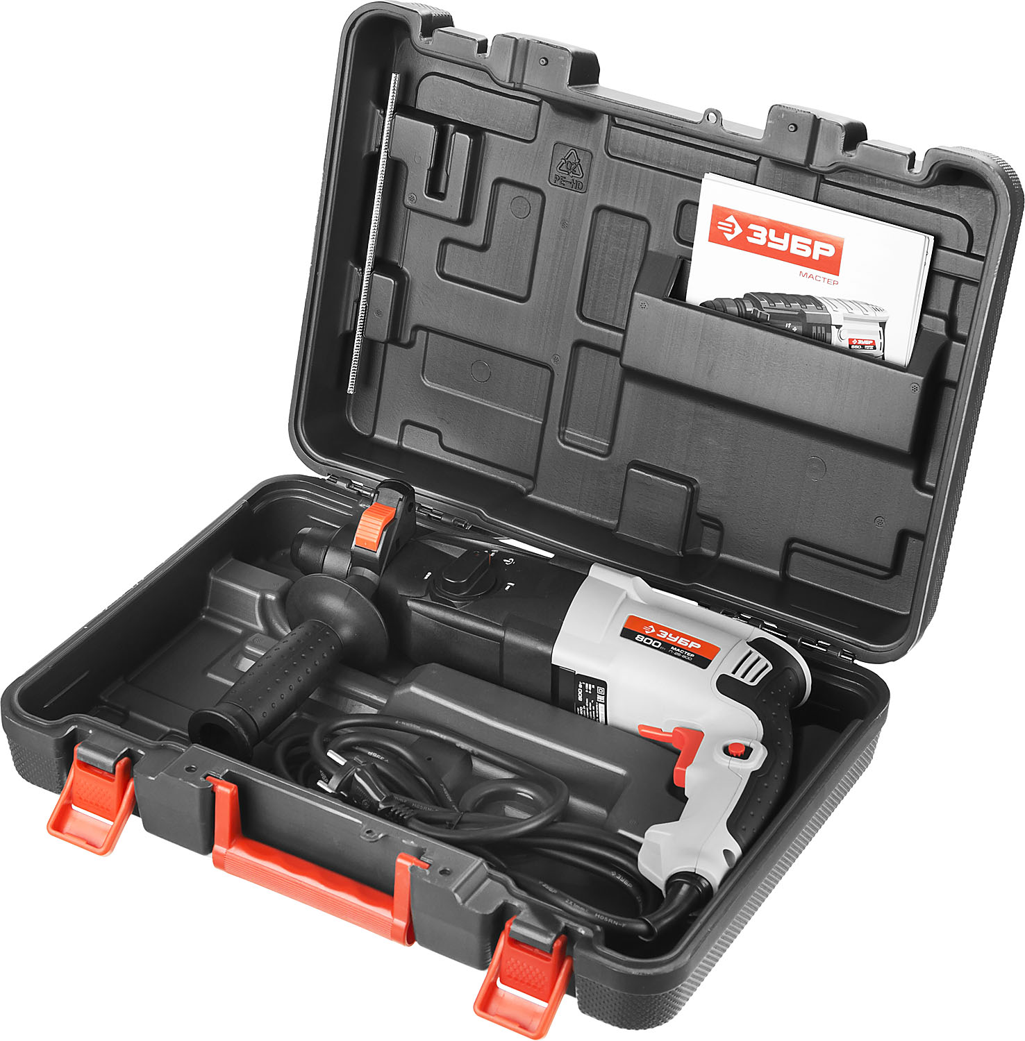 ЗУБР 26 мм, 800 Вт, перфоратор SDS Plus (П-26-800) — фото 7