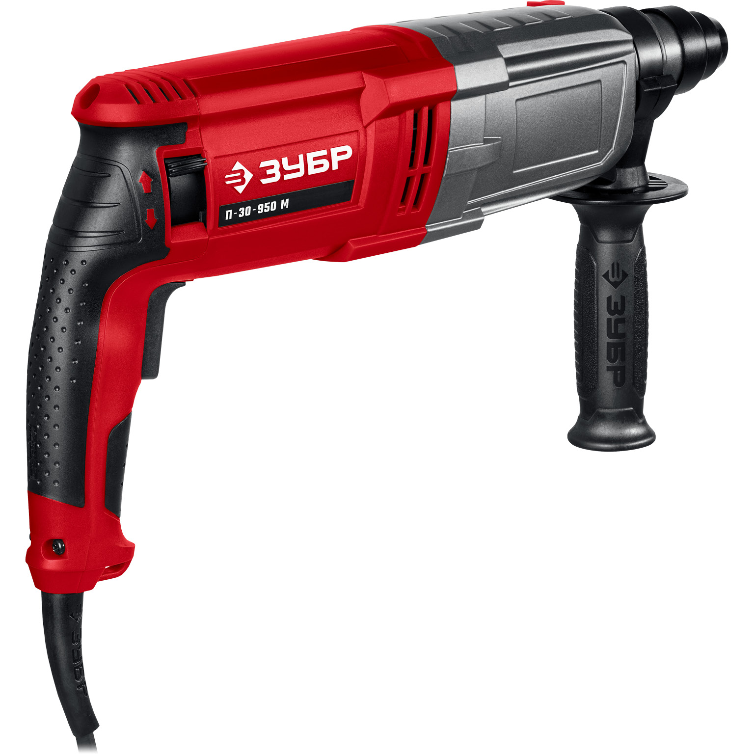 ЗУБР 30 мм, 950 Вт, перфоратор SDS Plus, мет. корпус (П-30-950 М) — фото 8