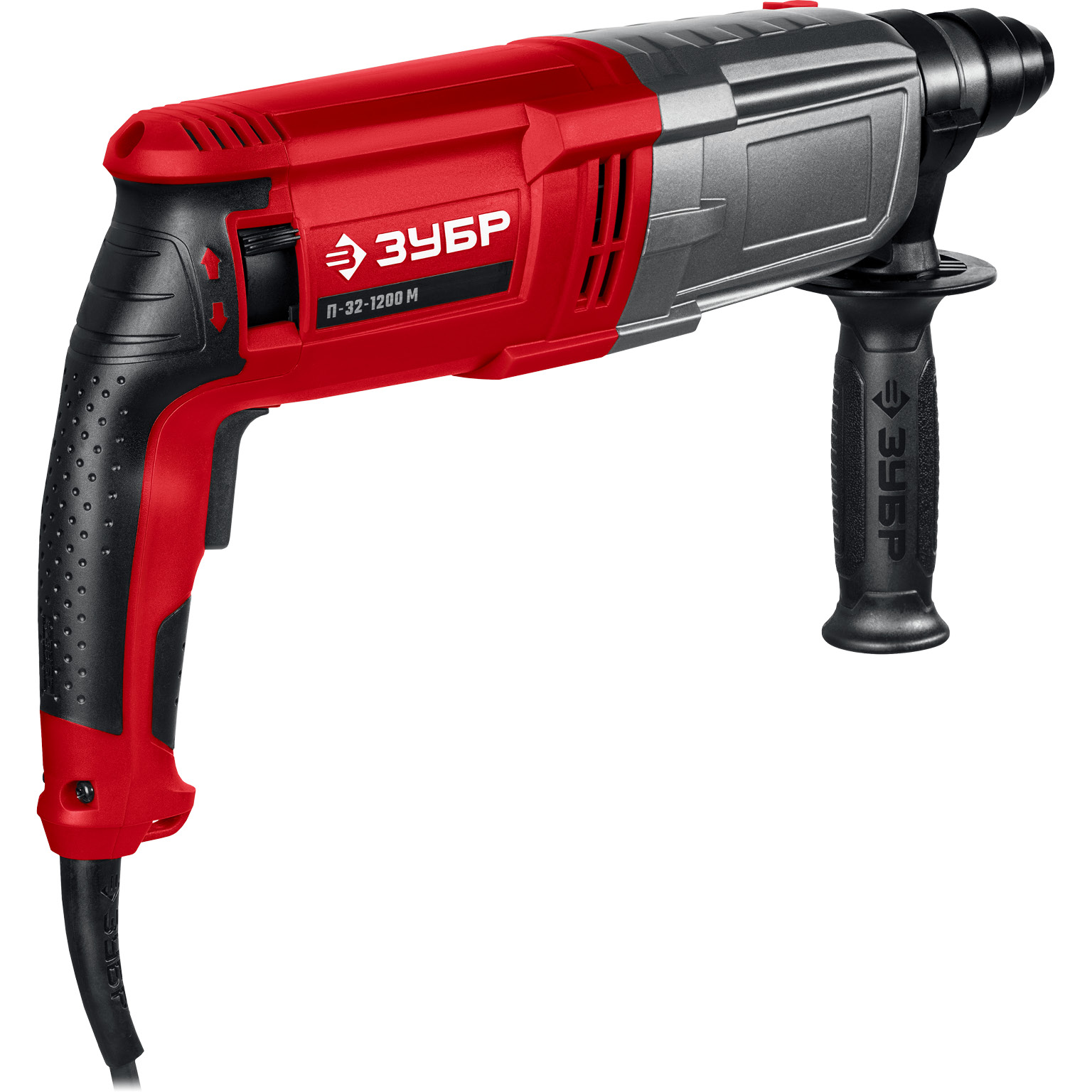 ЗУБР 32 мм, 1200 Вт, перфоратор SDS Plus, мет. корпус (П-32-1200 М) — фото 8