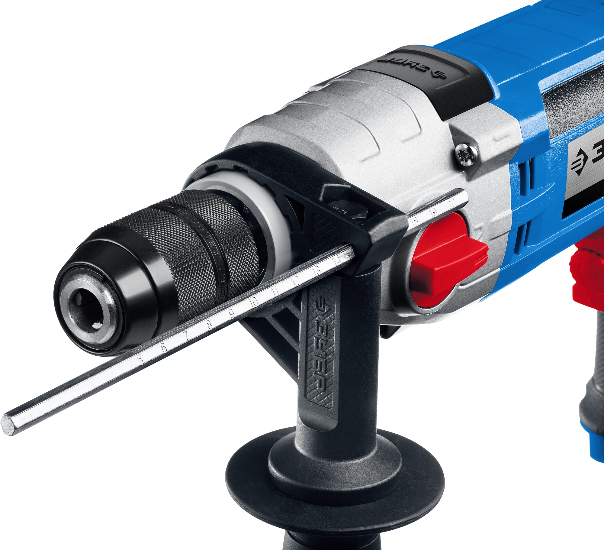 ЗУБР 900 Вт, 13 мм, безударная дрель, 2-скоростная, мет. корпус, Профессионал (Д-П900-2) — фото 6