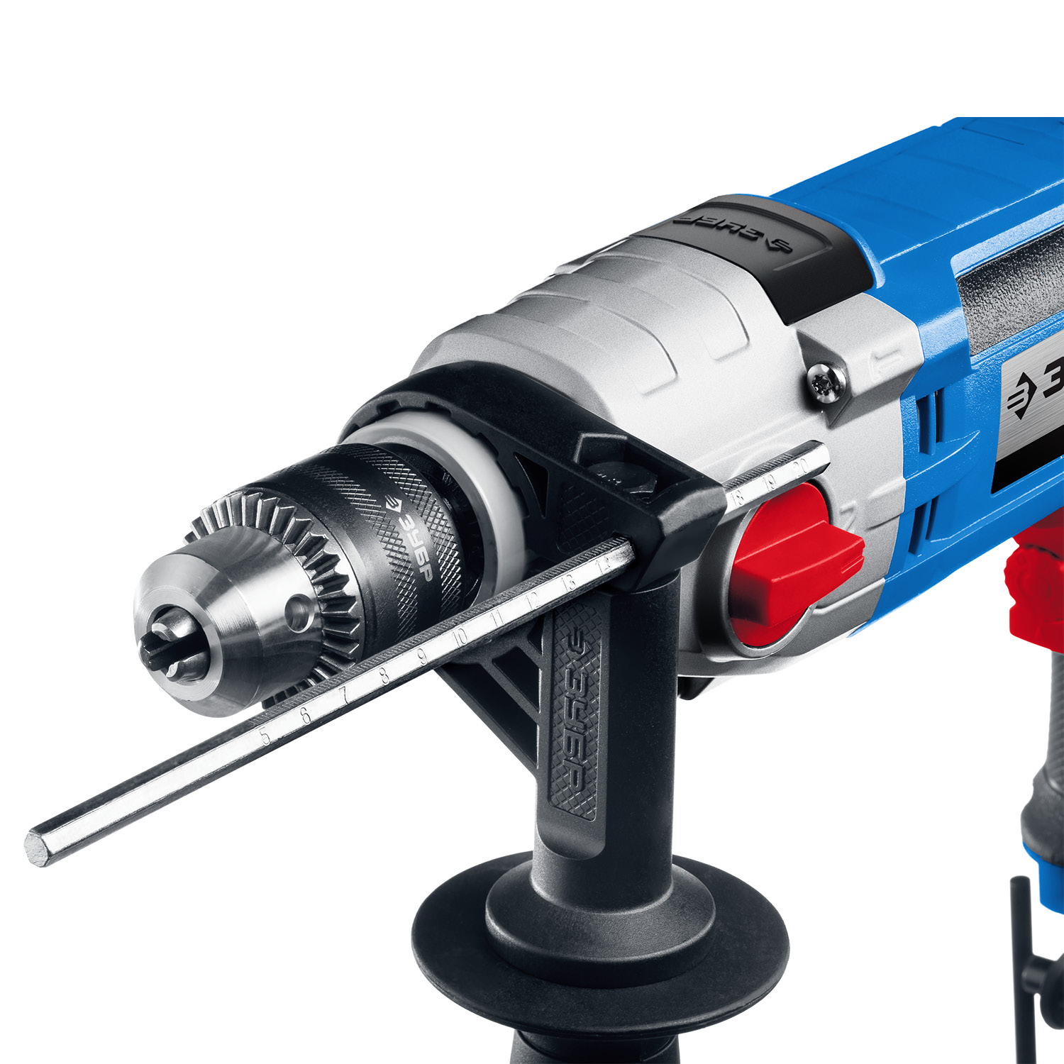 ЗУБР 900 Вт, 13 мм, безударная дрель, 2-скоростная, мет. корпус, Профессионал (Д-П900-2) — фото 9