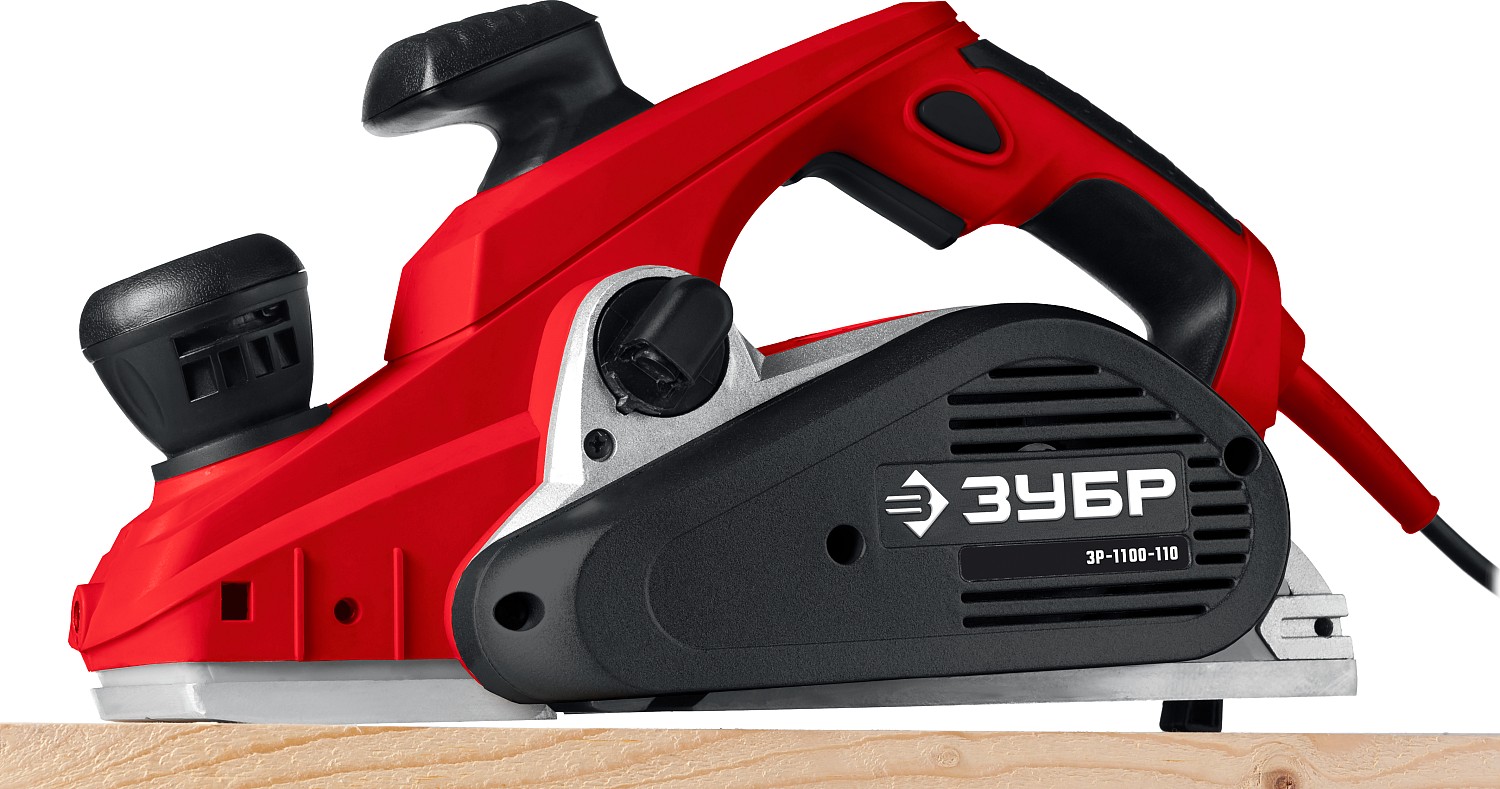 ЗУБР 1100 Вт, 110 мм, электрический рубанок (электрорубанок) (ЗР-1100-110) — фото 6