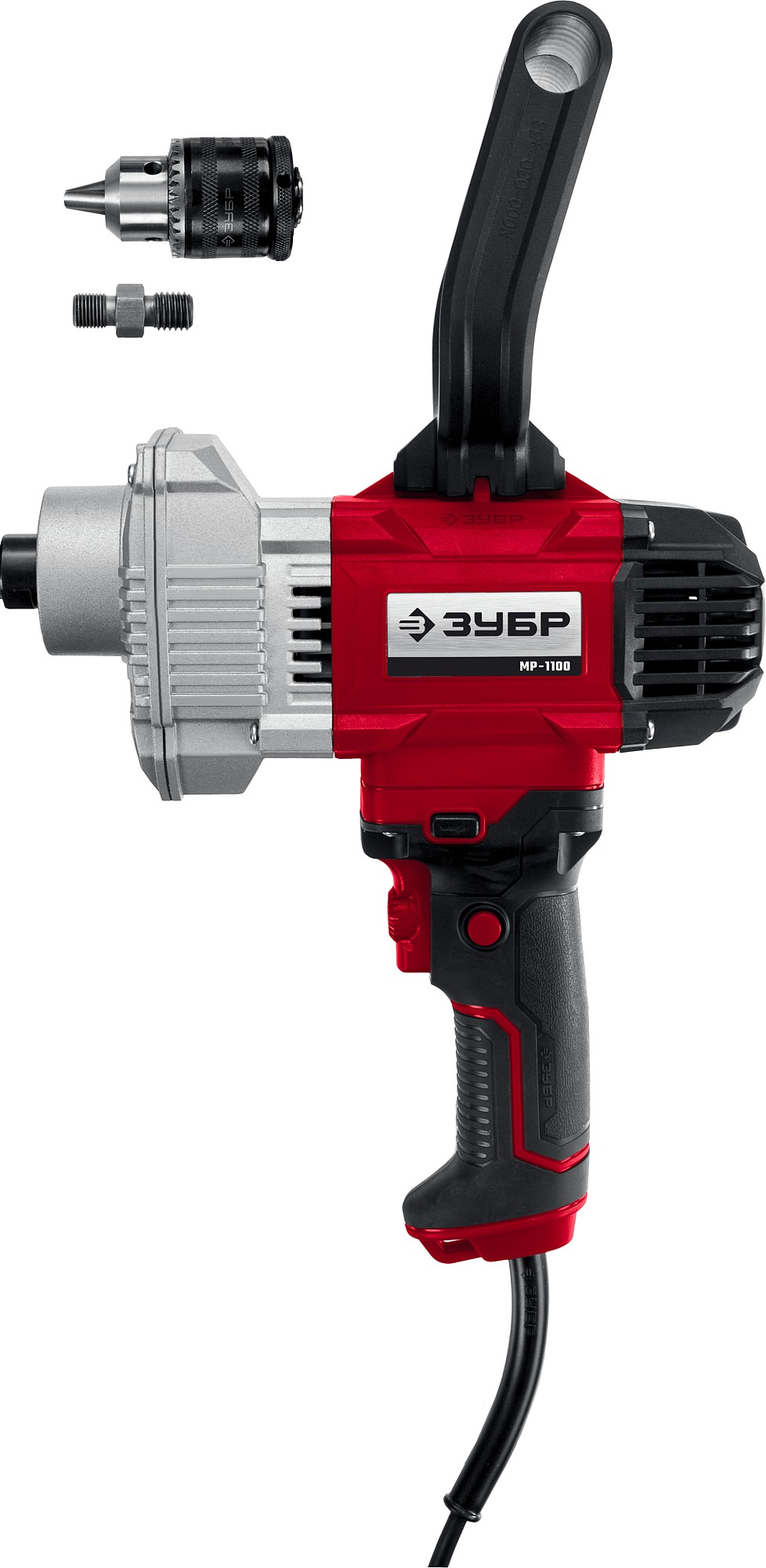 ЗУБР 1100 Вт, М14, строительный миксер (МР-1100) — фото 7