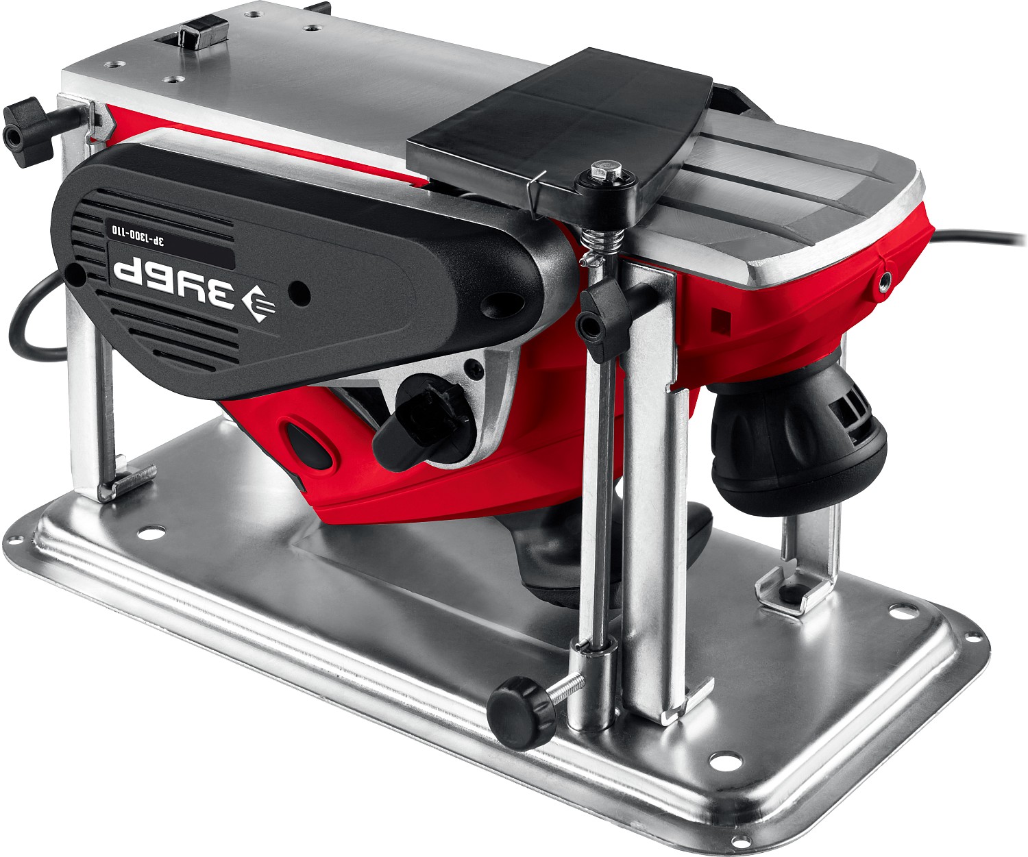 ЗУБР 1300 Вт, 110 мм, электрический рубанок (электрорубанок), станина (ЗР-1300-110) — фото 3