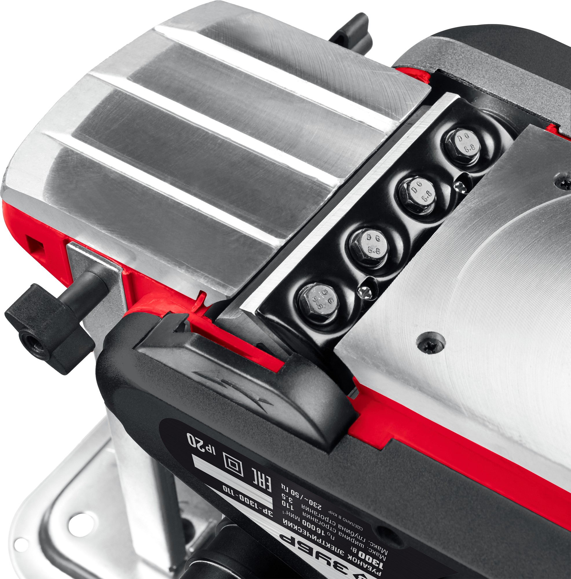 ЗУБР 1300 Вт, 110 мм, электрический рубанок (электрорубанок), станина (ЗР-1300-110) — фото 5