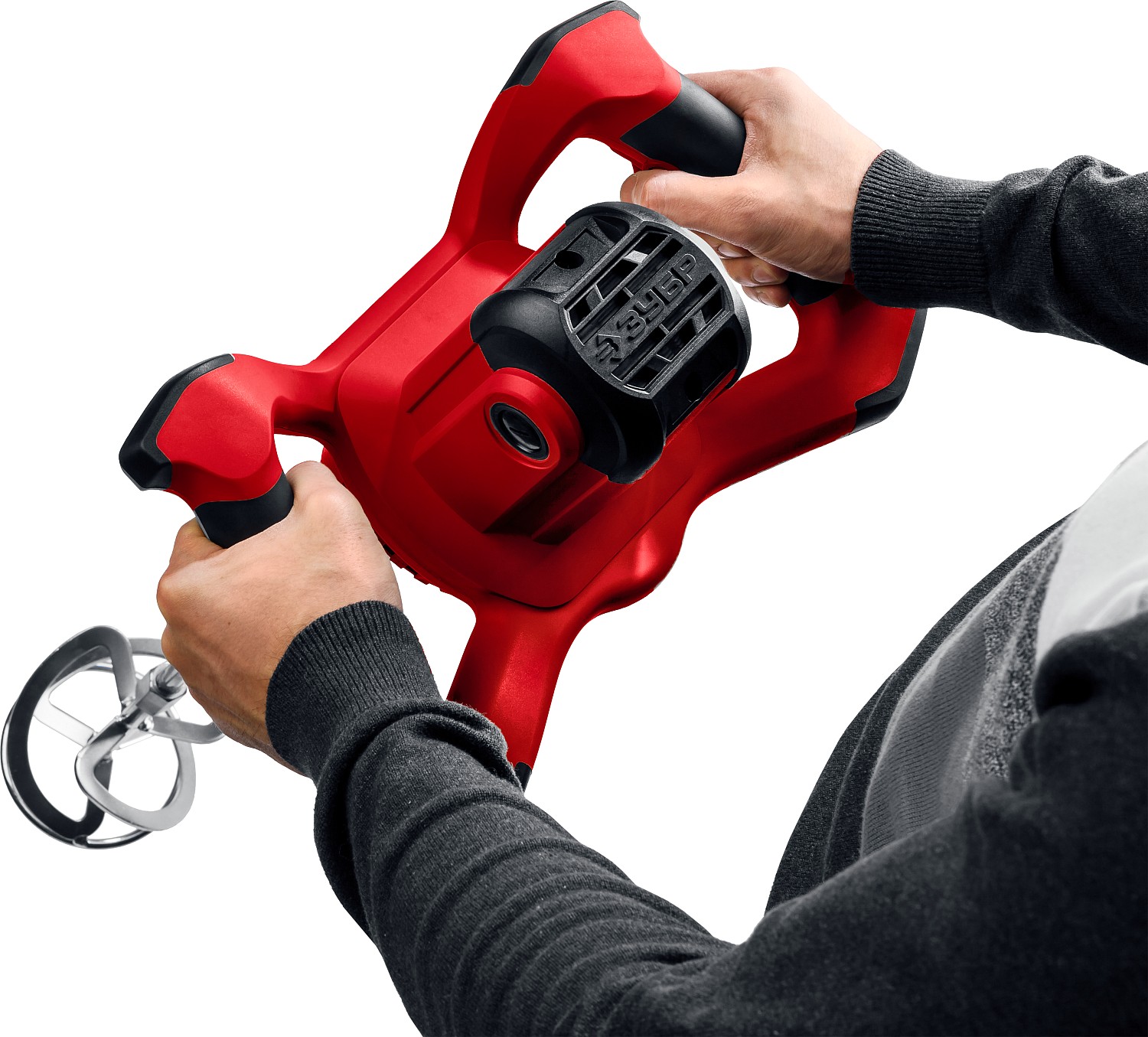 ЗУБР 1400 Вт, М14, строительный миксер, 2 скорости (МР-1400-2) — фото 7