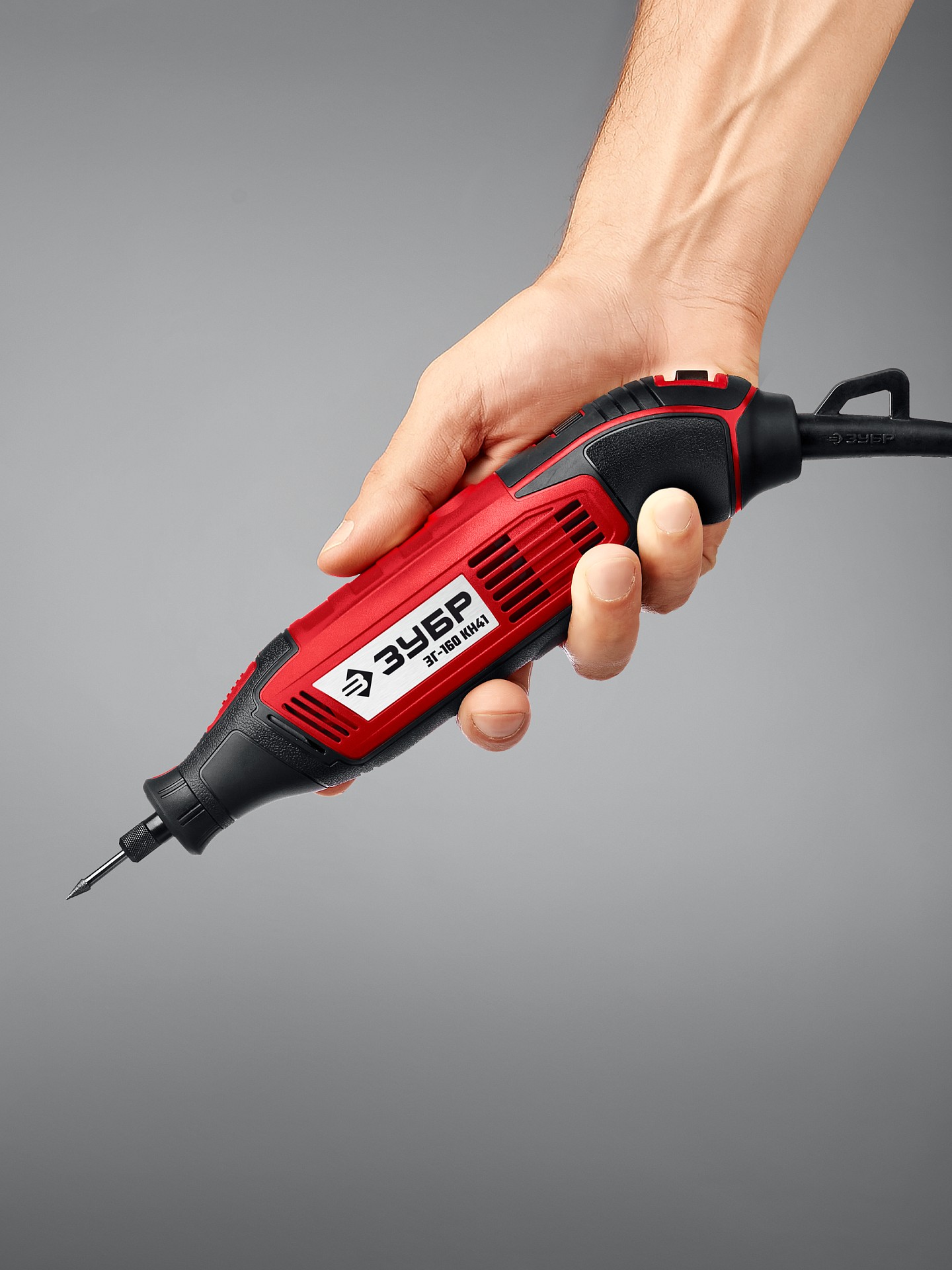 ЗУБР 245 предметов, 160 Вт, набор мини-насадок с гравером (ЗГ-160-H245) — фото 11