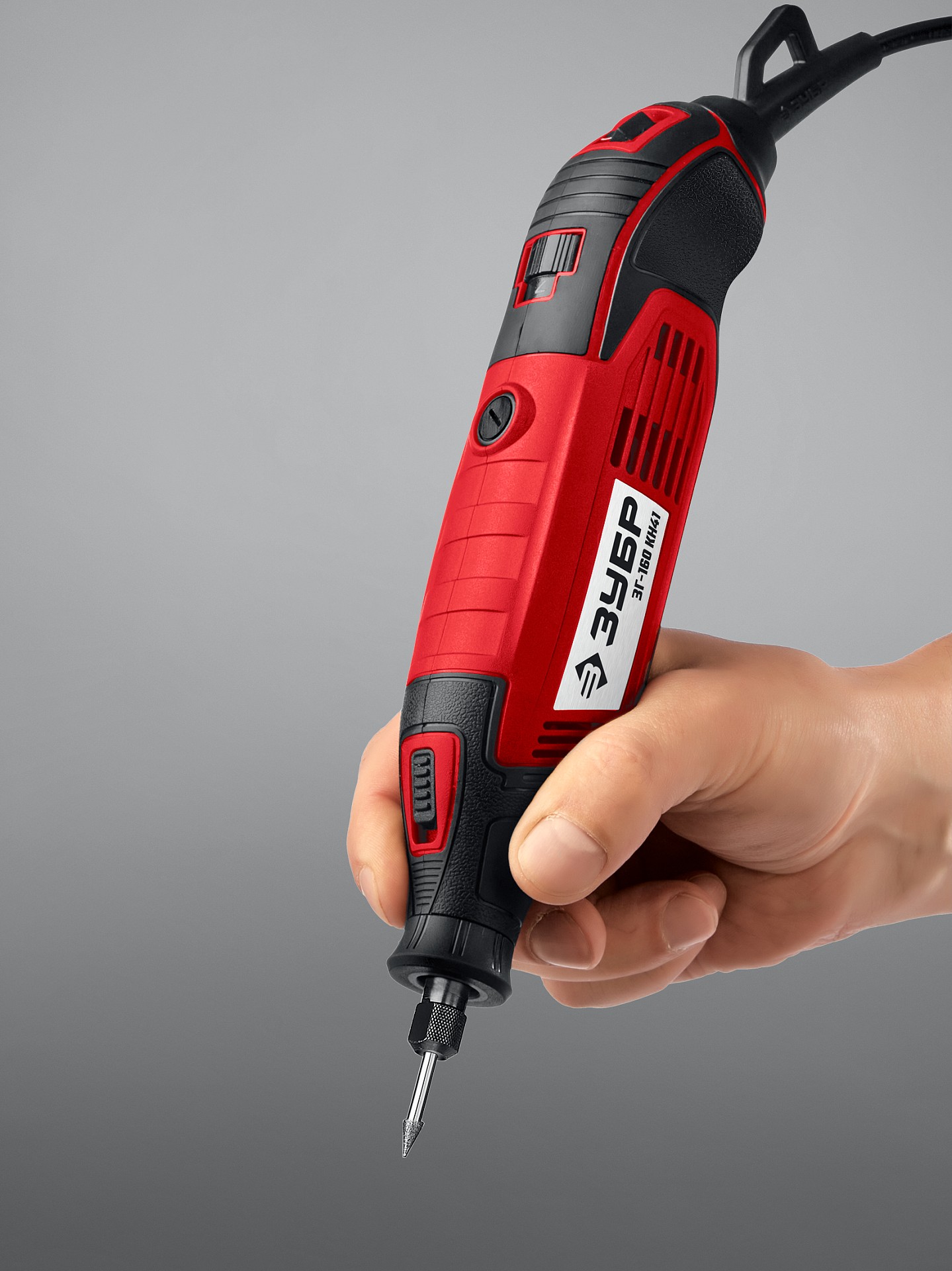 ЗУБР 245 предметов, 160 Вт, набор мини-насадок с гравером (ЗГ-160-H245) — фото 12