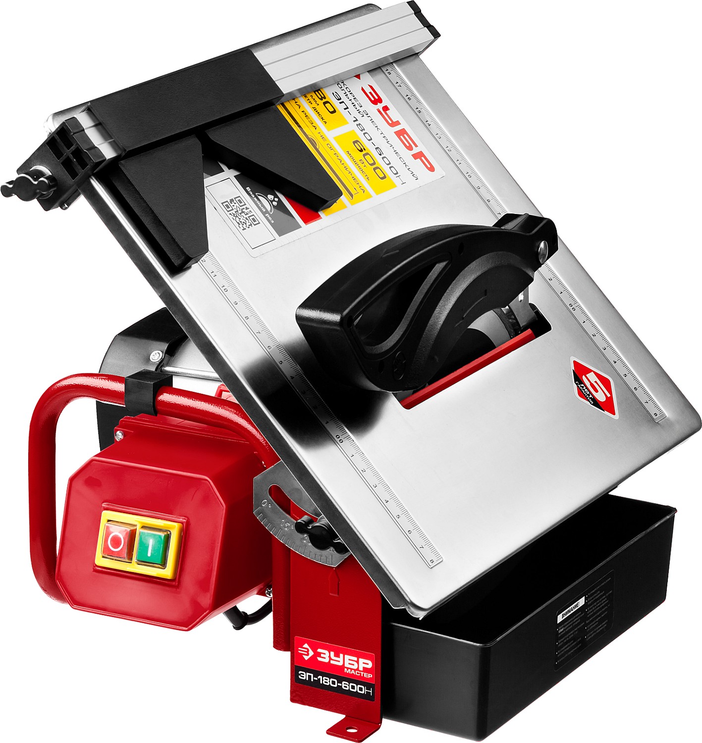 ЗУБР d 180 мм, 600 Вт, настольный электрический плиткорез (ЭП-180-600Н) — фото 4
