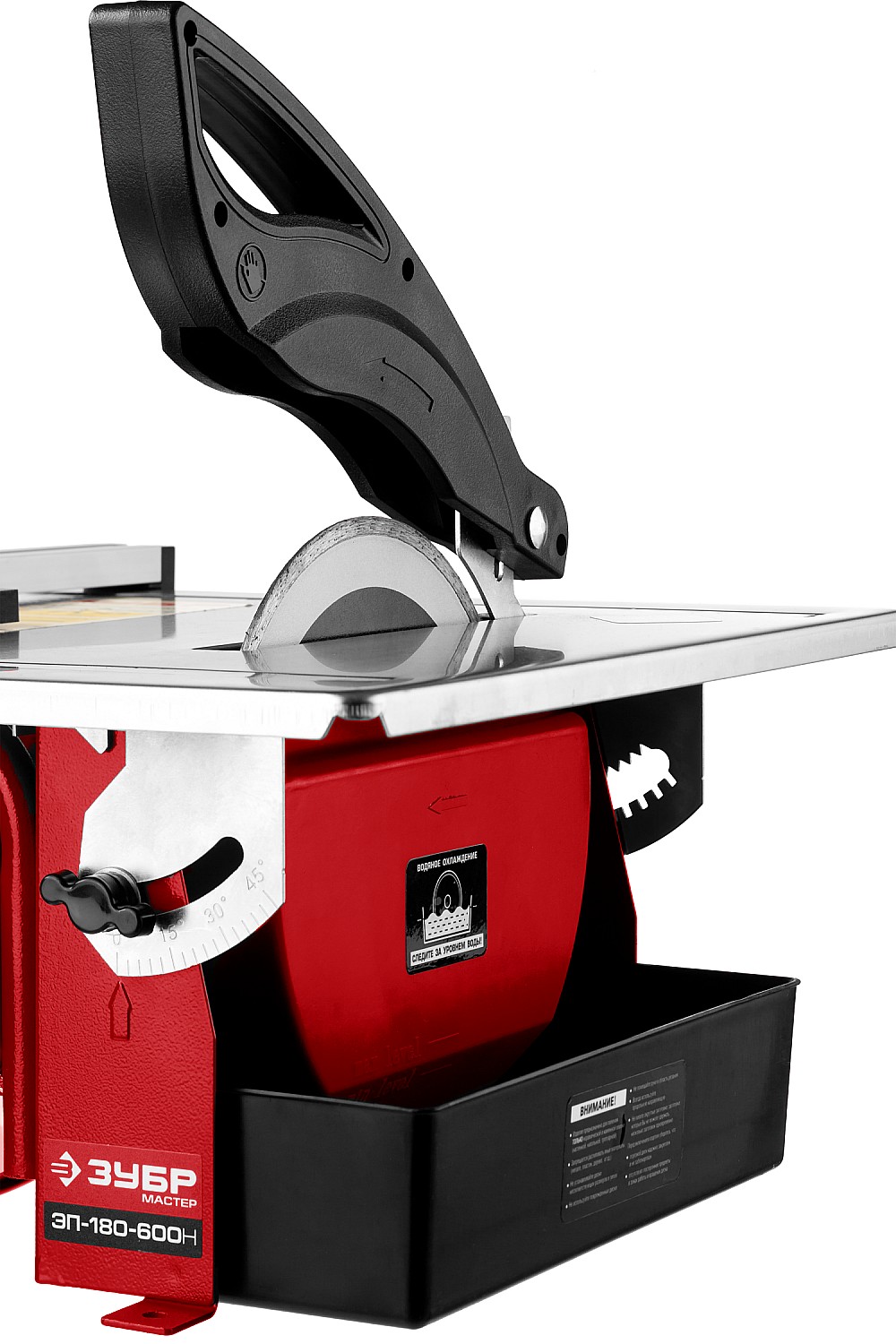 ЗУБР d 180 мм, 600 Вт, настольный электрический плиткорез (ЭП-180-600Н) — фото 6