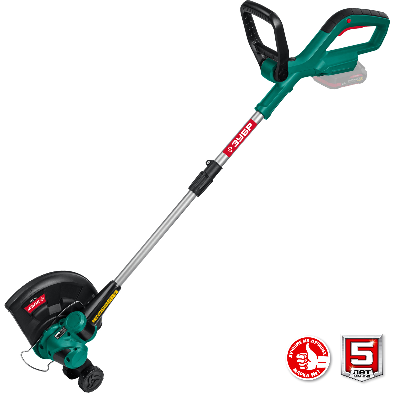 ЗУБР С1-18, 18 В, 25 см, без АКБ, аккумуляторный триммер (ТА-185) — фото 11