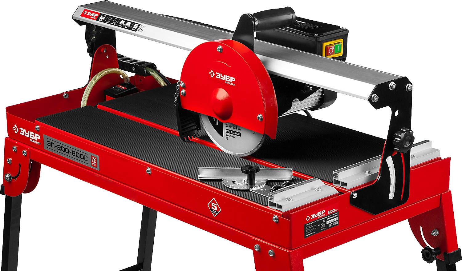 ЗУБР 620 мм, d 200 мм, 800 Вт, электрический плиткорез (ЭП-200-800С) — фото 4