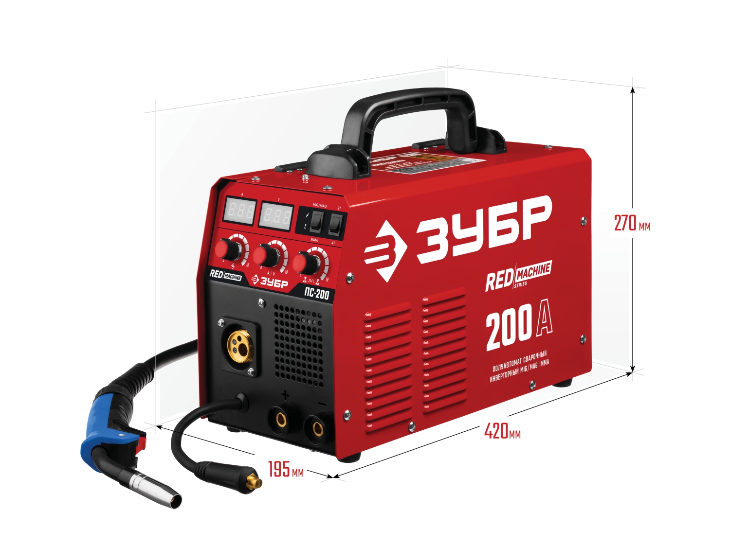 ЗУБР d 200 мм, 400 Вт, заточной станок (СТ-200) — фото 3