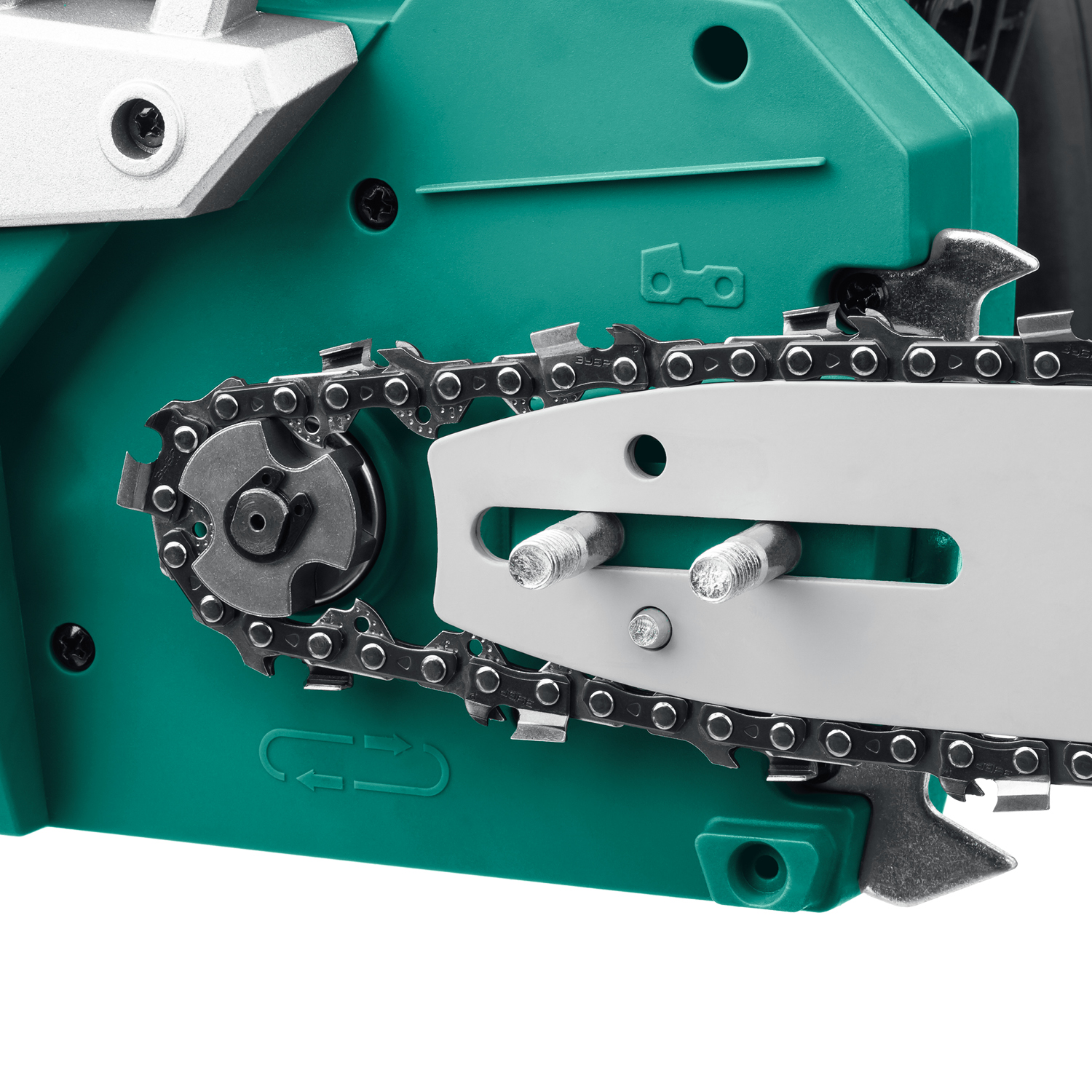 ЗУБР 2000 Вт, 40 см шина, электрическая цепная пила (ПЦ-2040) — фото 12