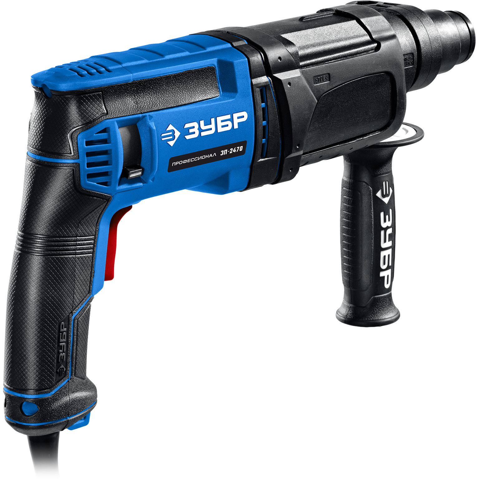 ЗУБР 24 мм, 780 Вт, перфоратор SDS Plus, Профессионал (ЗП-2470) — фото 8
