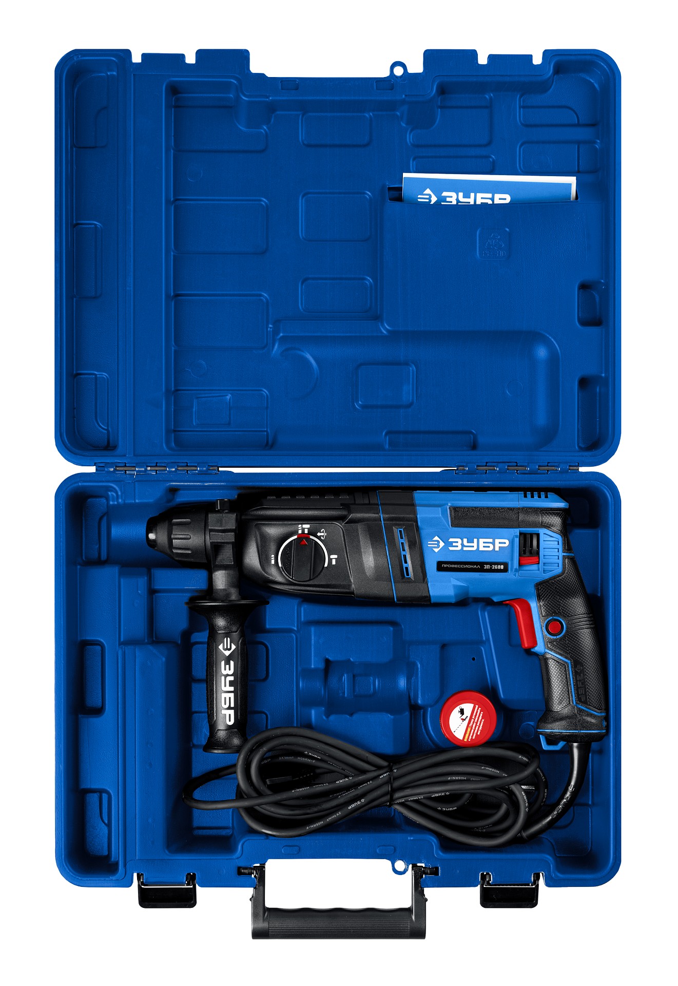 ЗУБР 26 мм, 850 Вт, перфоратор SDS Plus, Профессионал (ЗП-2680) — фото 3