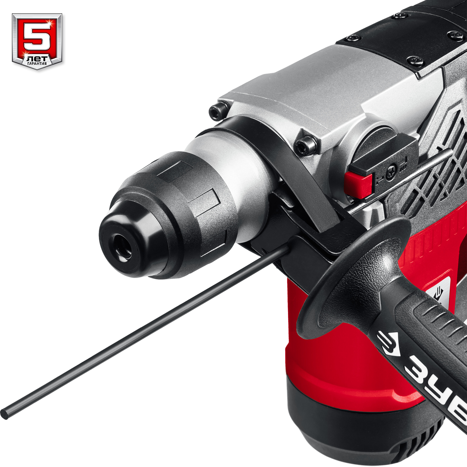 ЗУБР 28 мм, 1000 Вт, перфоратор SDS Plus (ПВ-28-1000) — фото 10