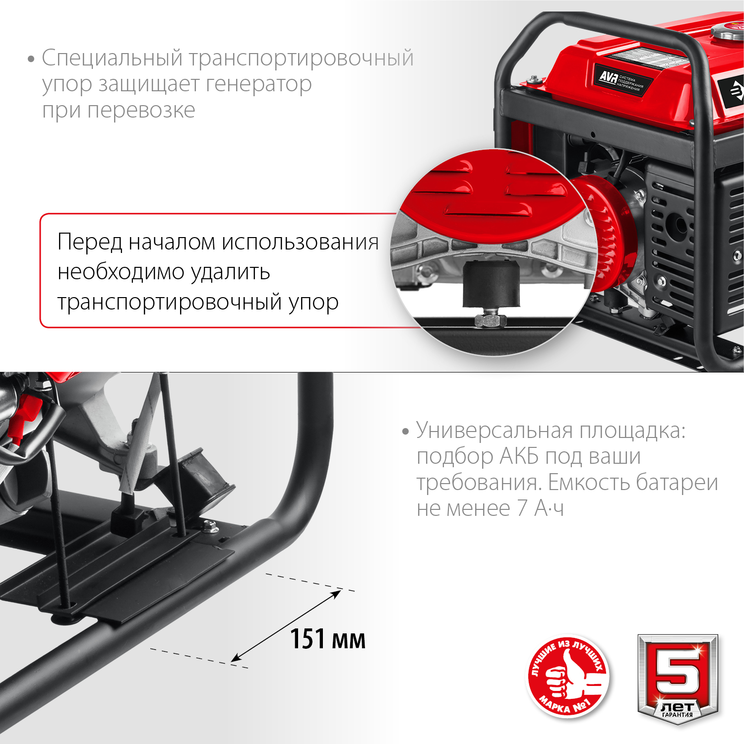 ЗУБР 2800 Вт, бензиновый генератор с электростартером (СБ-2800Е) — фото 9