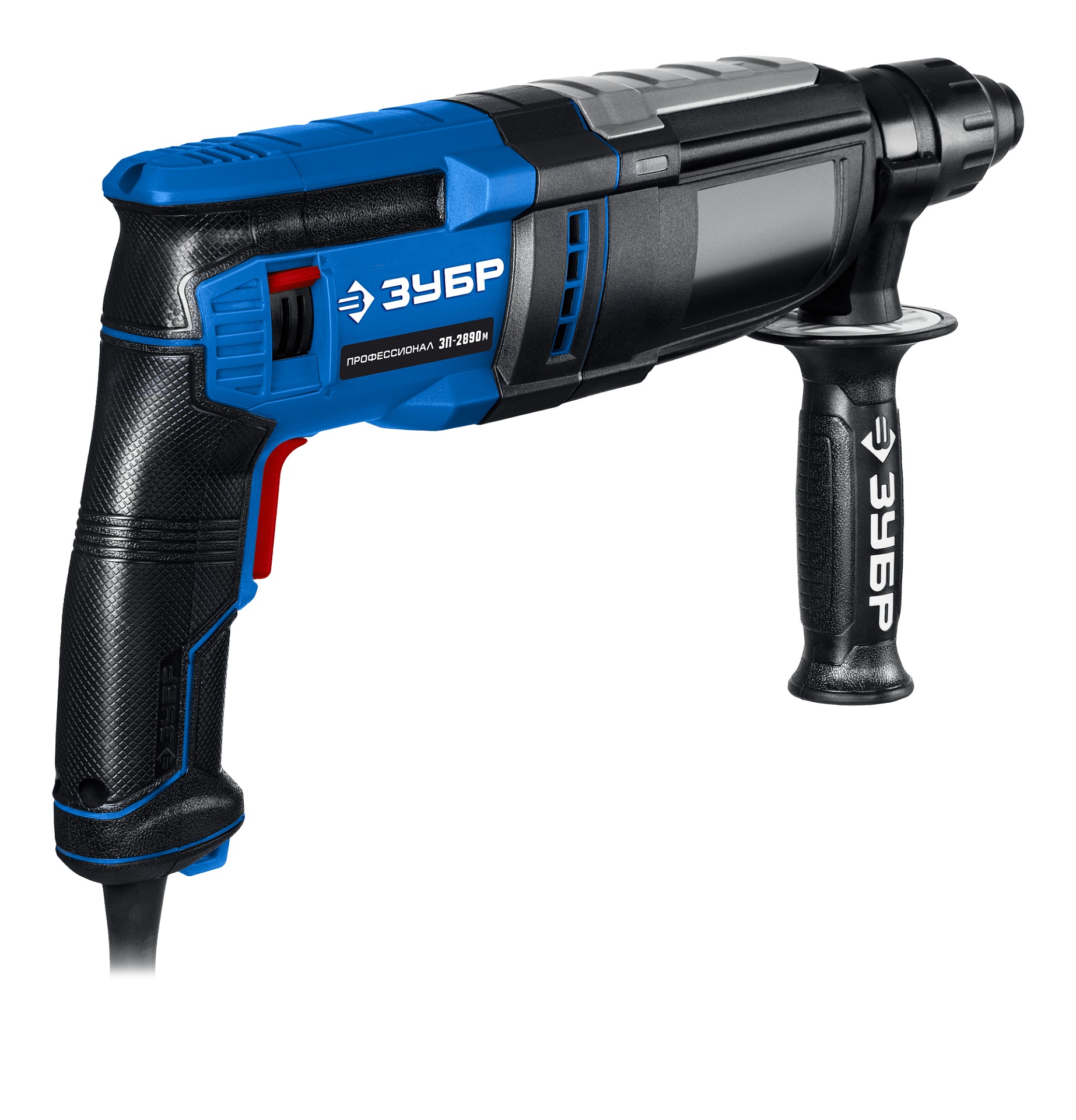 ЗУБР 28 мм, 900 Вт, перфоратор SDS Plus, мет. корпус, Профессионал (ЗП-2890 М) — фото 4