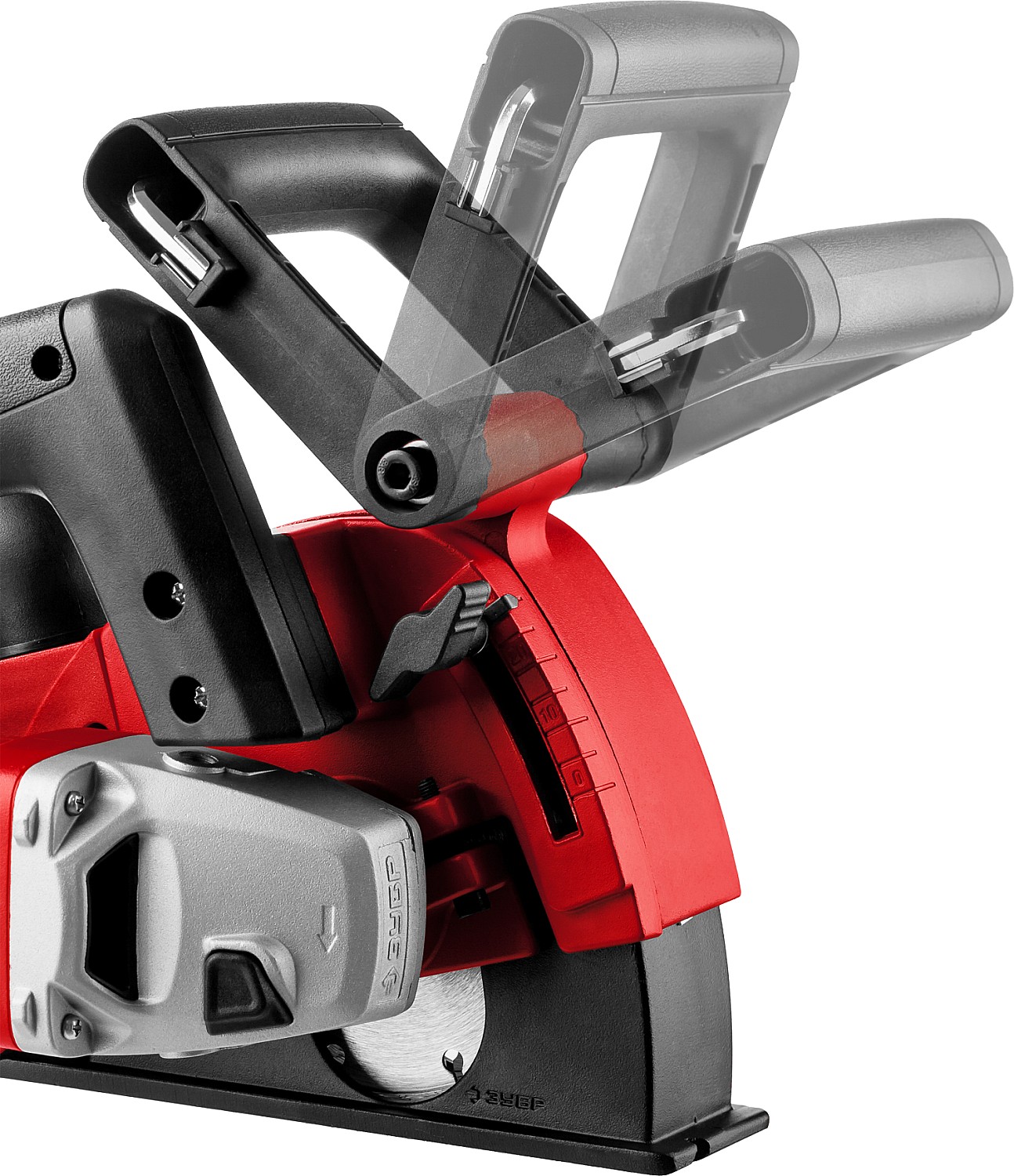 ЗУБР d 125 мм, 1200 Вт, 30 мм, штроборез (бороздодел) (ЗШ-30-1200 Т) — фото 9