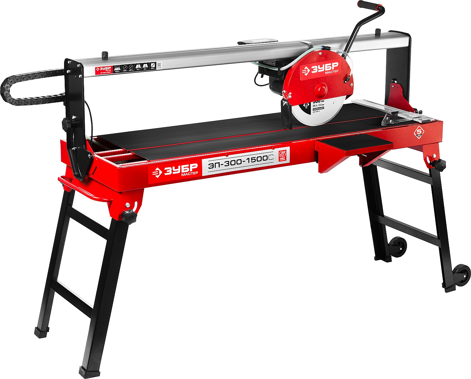 ЗУБР 1200 мм, d 300 мм, 1500 Вт, электрический плиткорез (ЭП-300-1500C) — фото 5