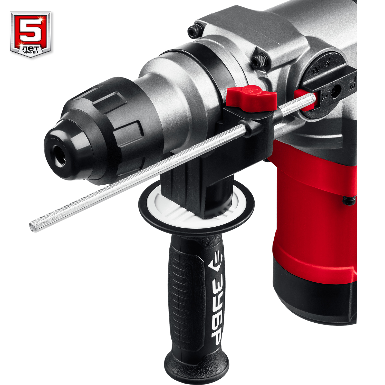 ЗУБР 32 мм, 1500 Вт, перфоратор SDS Plus, АВТ (ПВ-32-1500 ЭВ) — фото 10