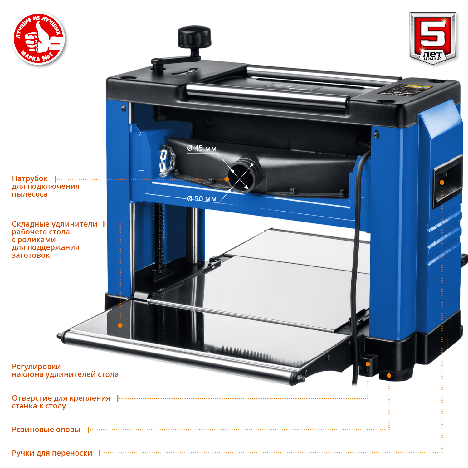 ЗУБР 320 мм, 1500 Вт, рейсмусовый станок, Профессионал (РС-320) — фото 6