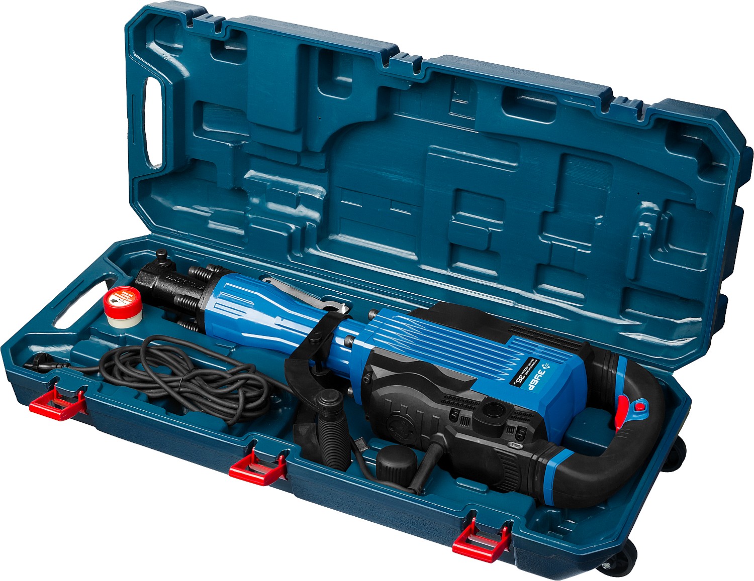 ЗУБР Бетонолом, 35 Дж, 1600 Вт, АВТ, отбойный молоток HEX-30, Профессионал (ЗМ-35-1600 ВК) — фото 9