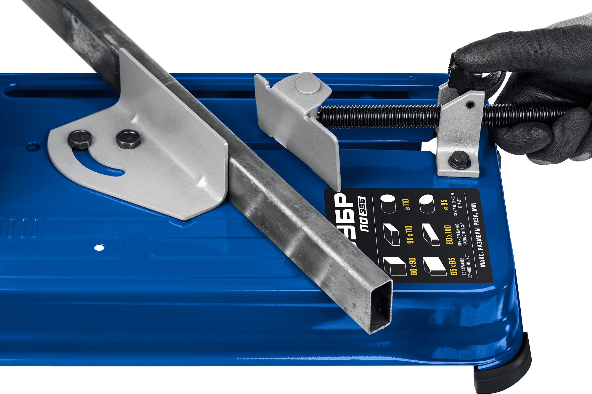 ЗУБР 355 мм, 2400 Вт, пила отрезная (монтажная) по металлу, абразив, Профессионал (ПО-355) — фото 6