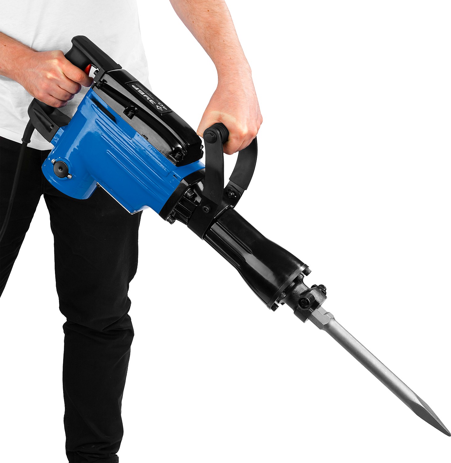 ЗУБР Бетонолом, 40 Дж, 1700 Вт, отбойный молоток HEX-30, Профессионал (ЗМ-40-1700 К) — фото 5