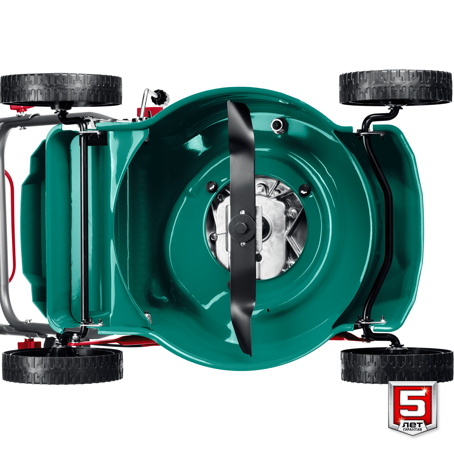 ЗУБР 410 мм, 3.5 л.с., бензиновая газонокосилка (ГБ-410) — фото 12