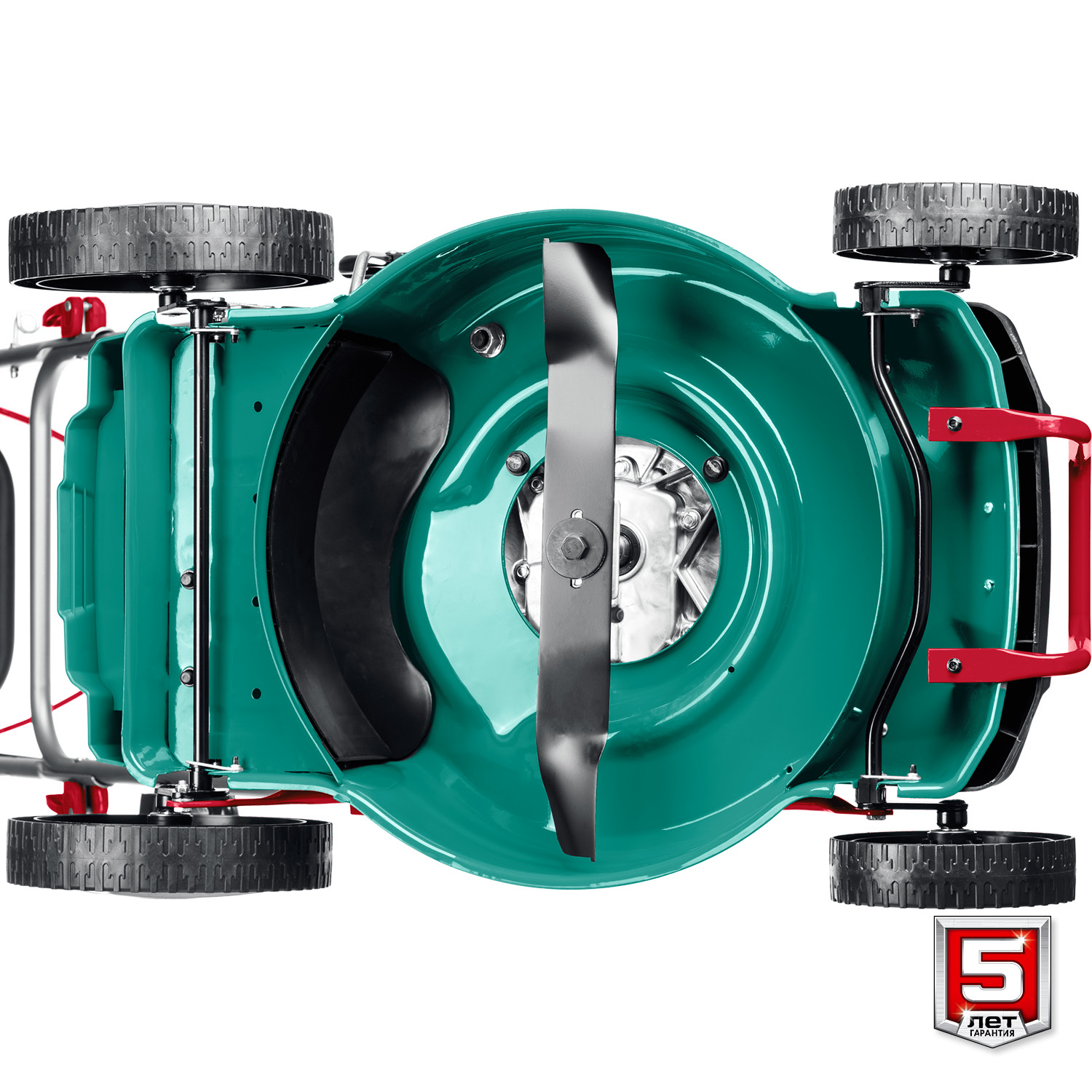 ЗУБР 460 мм, 4.5 л.с., бензиновая газонокосилка (ГБ-460) — фото 13