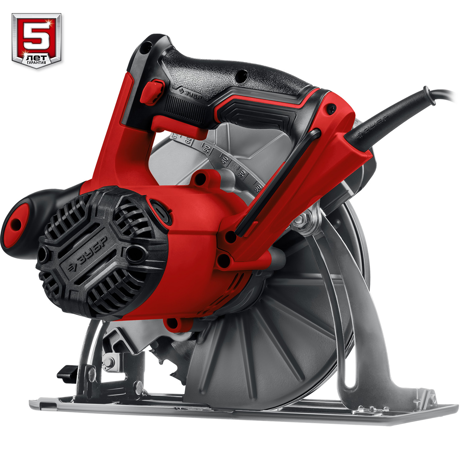 ЗУБР d 190 мм, 1600 Вт, циркулярная пила (дисковая) (ПД-65) — фото 9