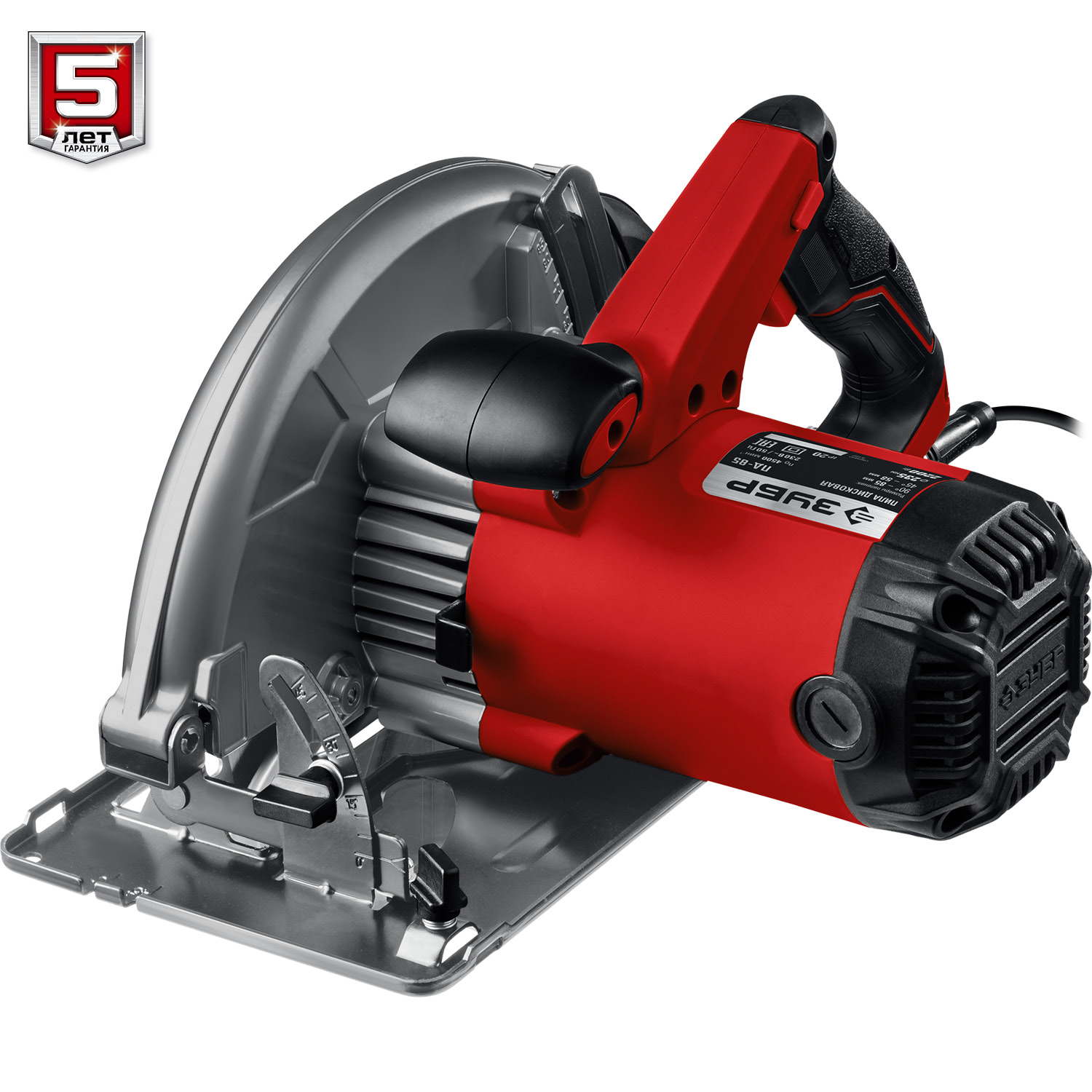 ЗУБР d 235 мм, 2200 Вт, циркулярная пила (дисковая) (ПД-85) — фото 7