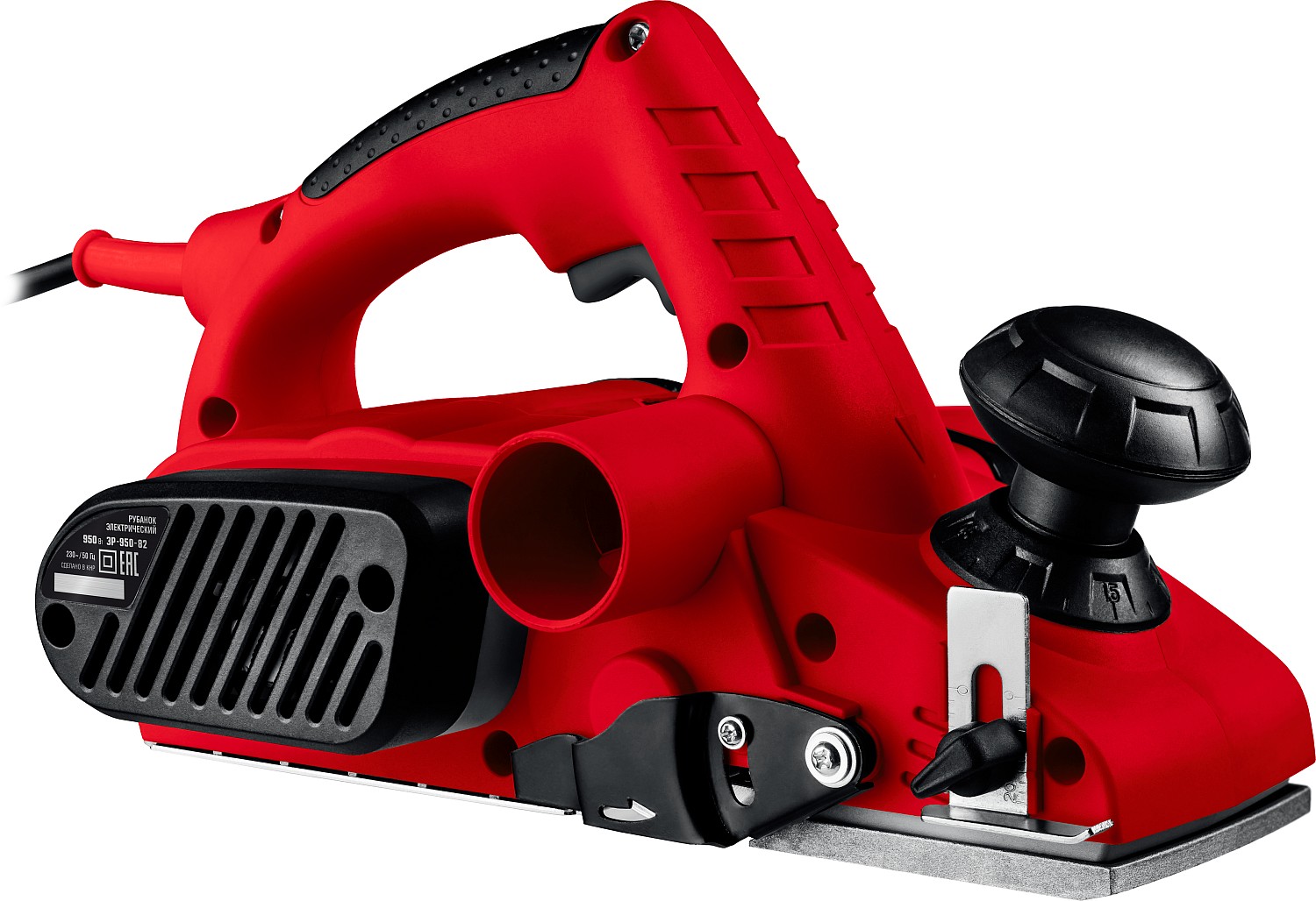 ЗУБР 950 Вт, 82 мм, электрический рубанок (электрорубанок) (ЗР-950-82) — фото 4
