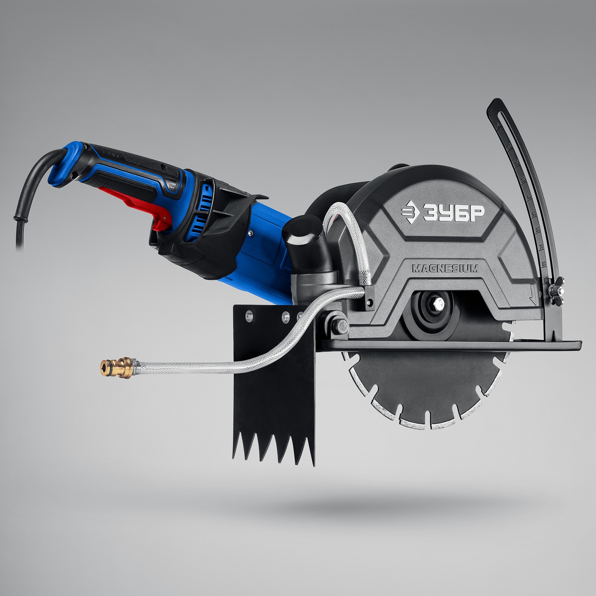 ЗУБР d 305 мм, 2700 Вт, 100 мм, штроборез (бороздодел), Профессионал (ЗШ-П100-2700 ПСТ) — фото 4